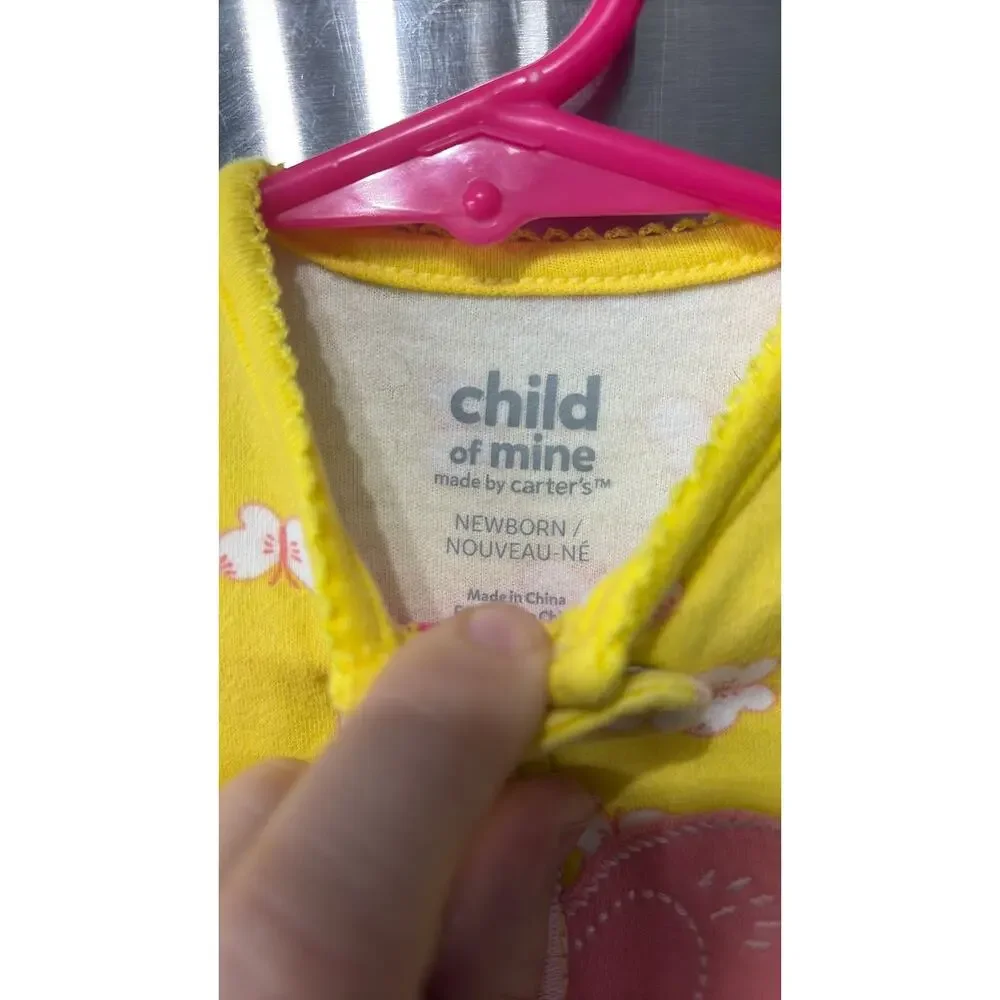 Butterfly Sleeper - Child of Mine by Carter's - NB